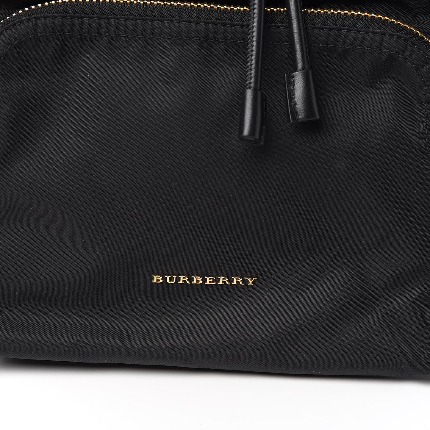 Nylon Medium Rucksack Backpack Black