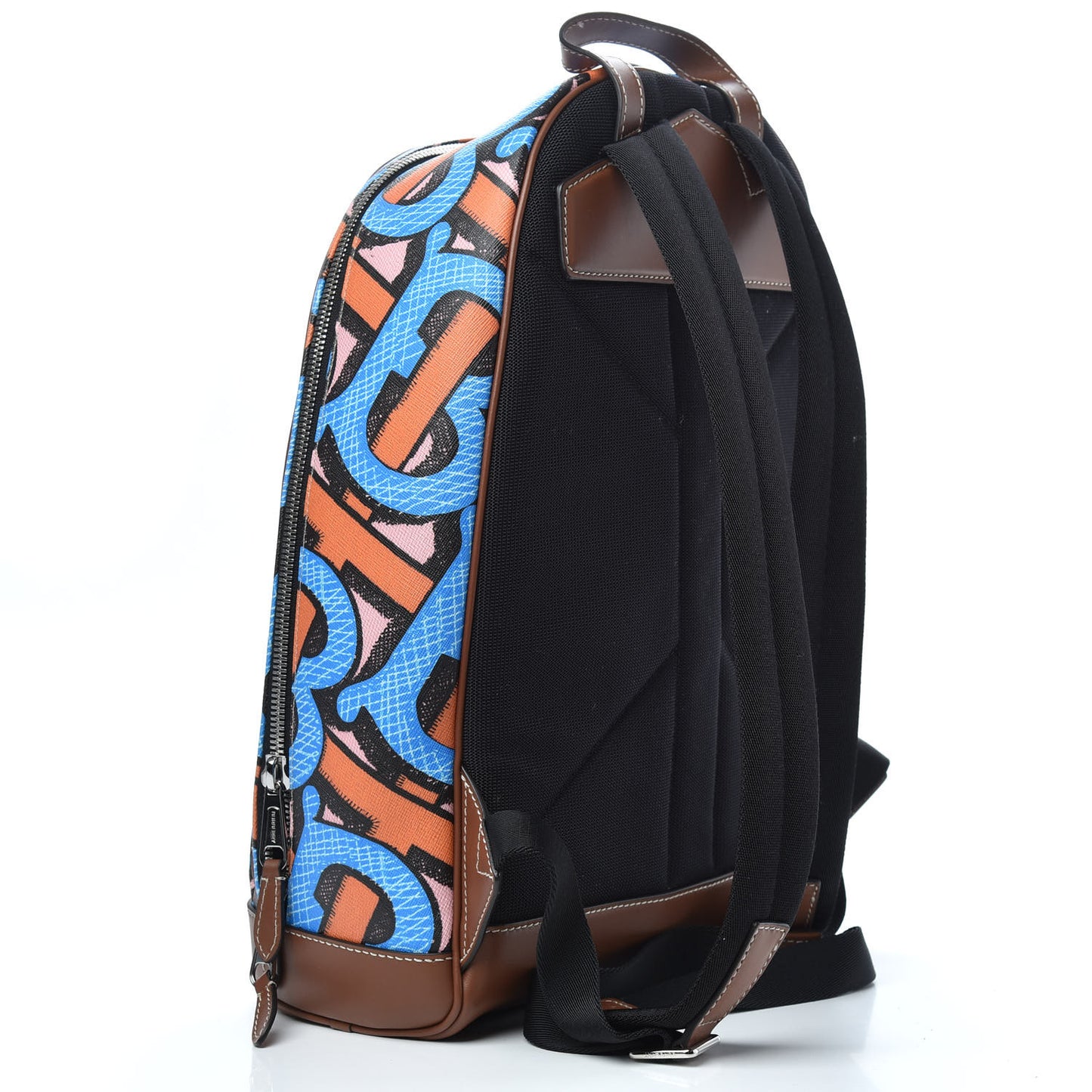 E-Canvas Monogram Backpack Bright Cobalt