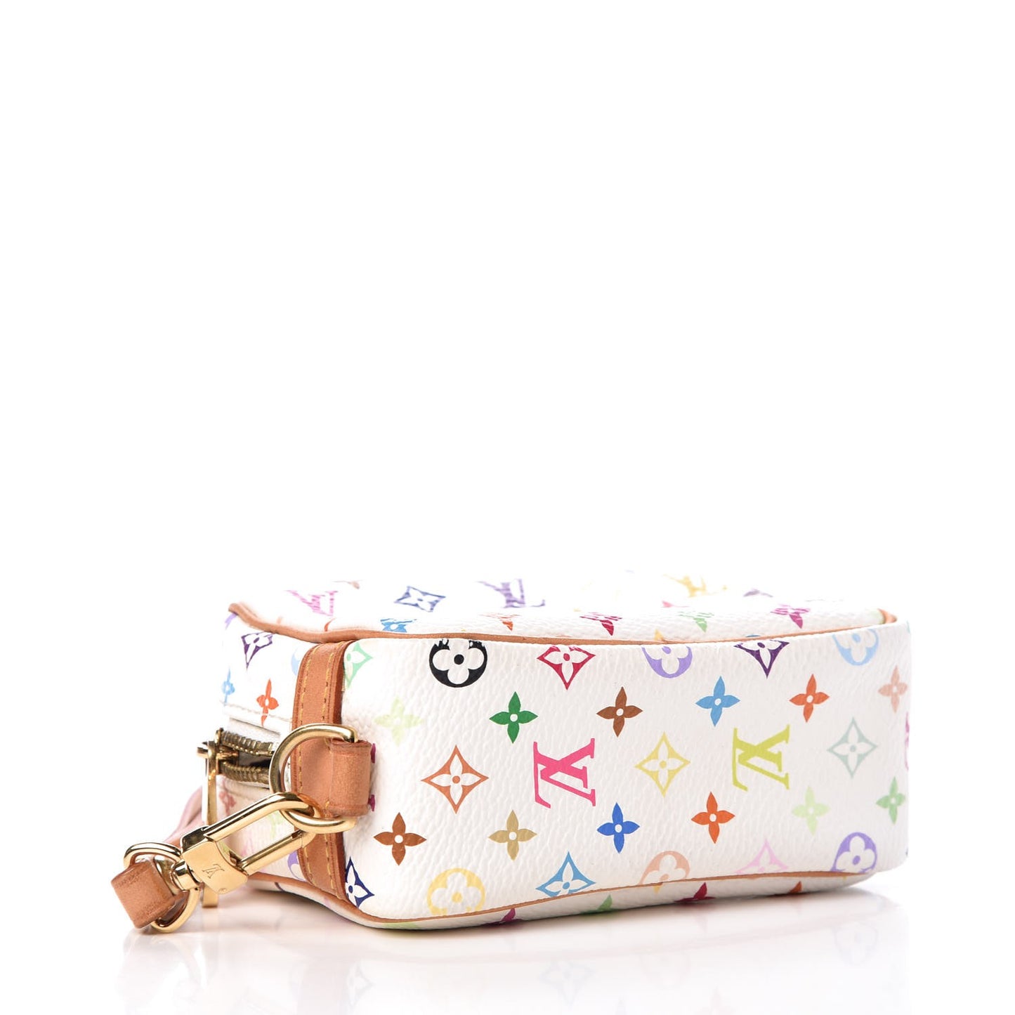 Monogram Multicolor Trousse Wapity White