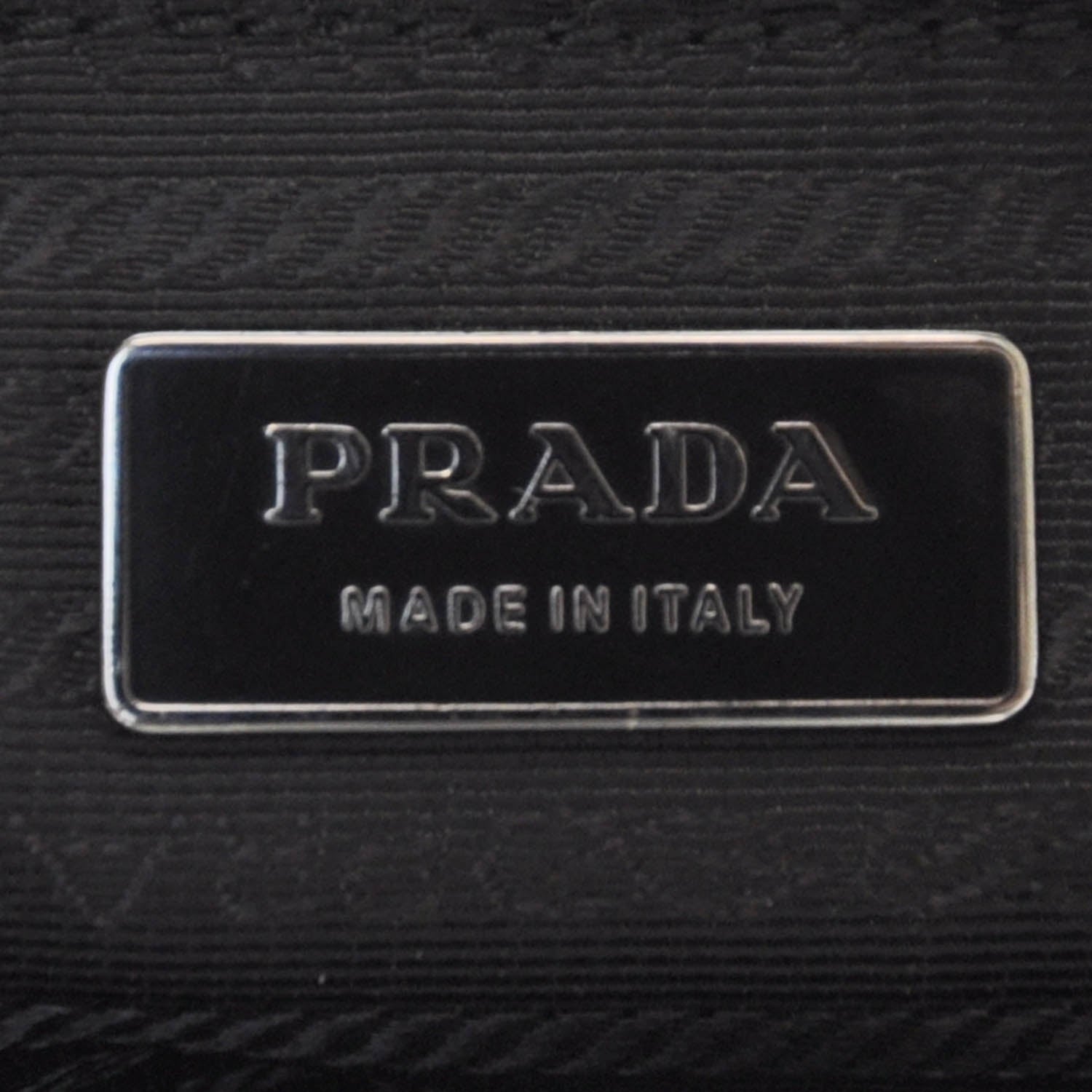 Prada Nappa Dressy Gaufre Frame Tote Argento 8 of 9