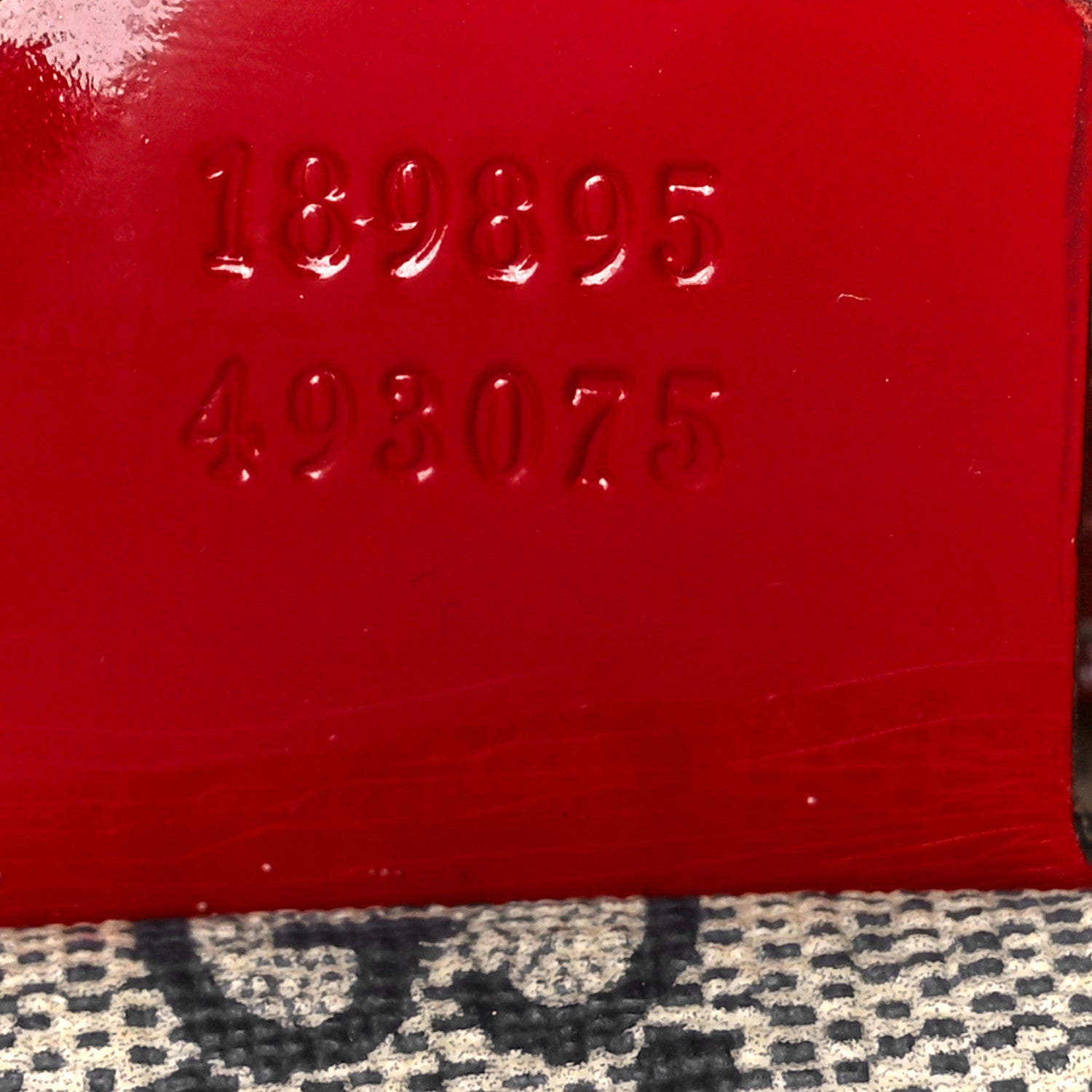 Gucci GG Plus Monogram Tattoo Heart Medium Joy Boston Red 8 of 11