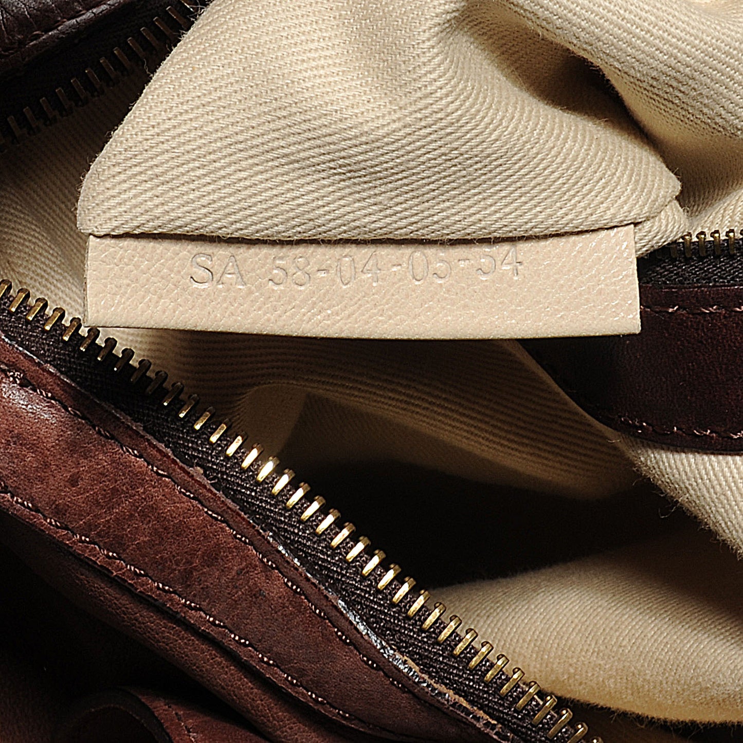 Calfskin Large Silverado Frame Bag Chocolate