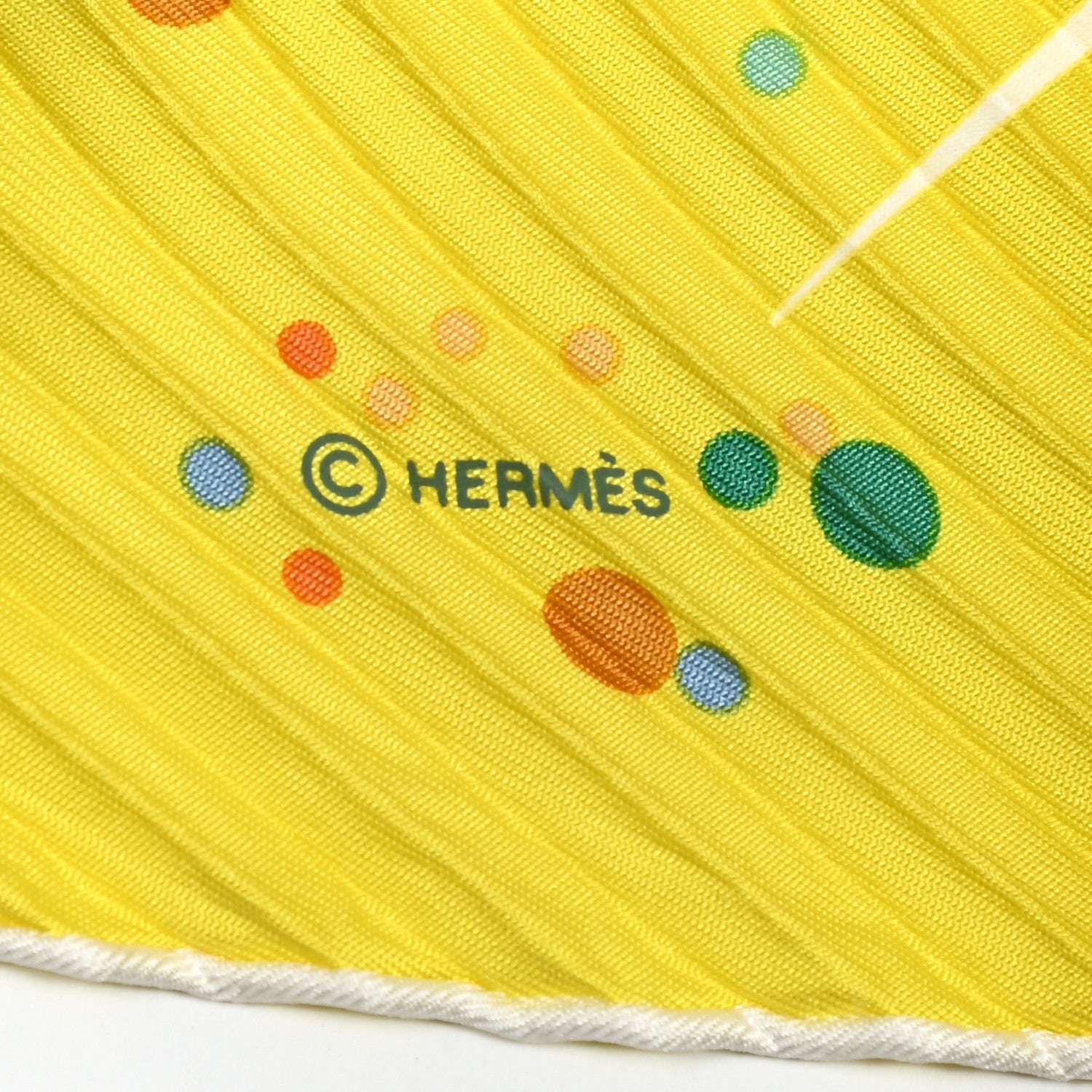Hermes Silk Plisse Magic Kelly Scarf 90 3 of 3