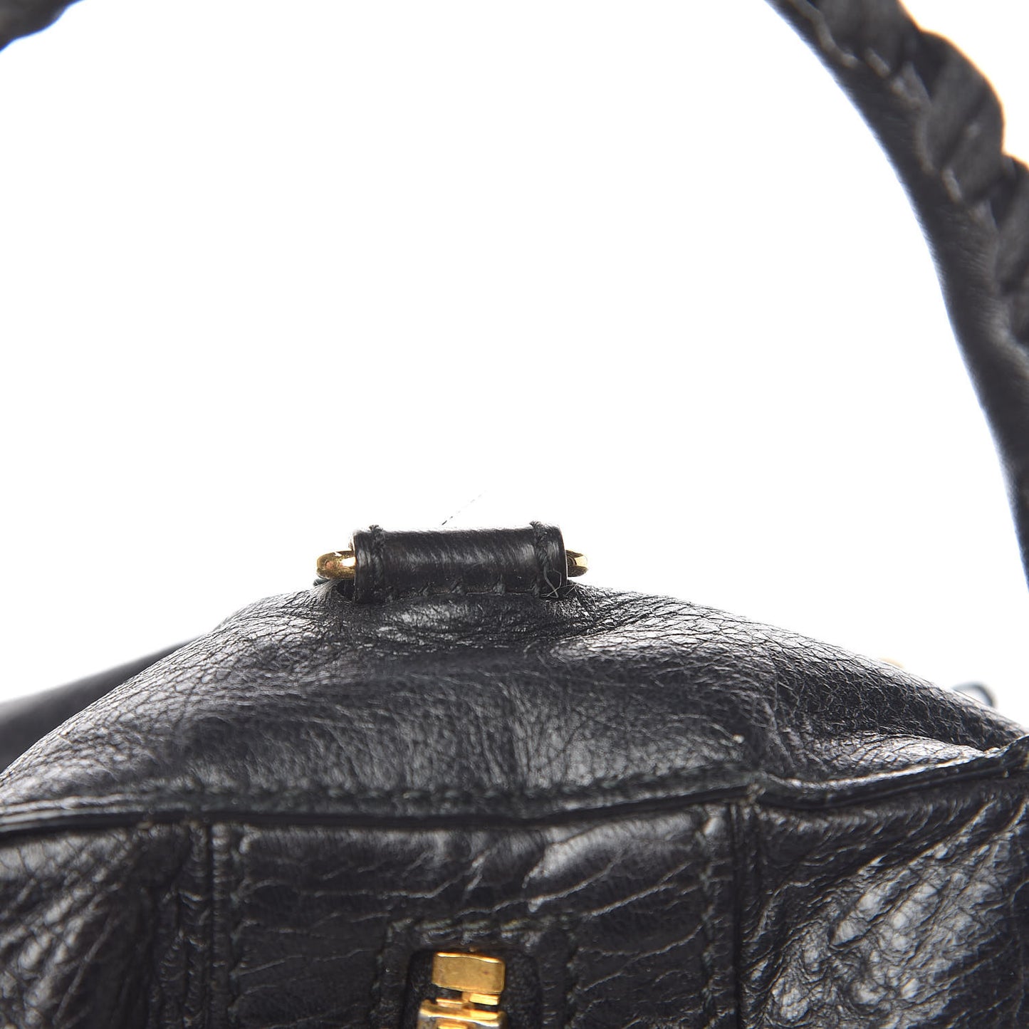 Agneau Giant 12 Gold Hardware Traveler Convertible Backpack Black