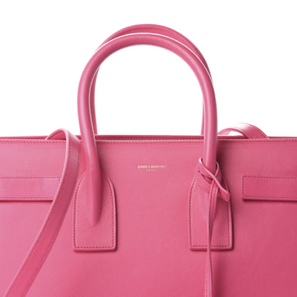 Saint Laurent Calfskin Small Sac De Jour Bubblegum 9 of 10