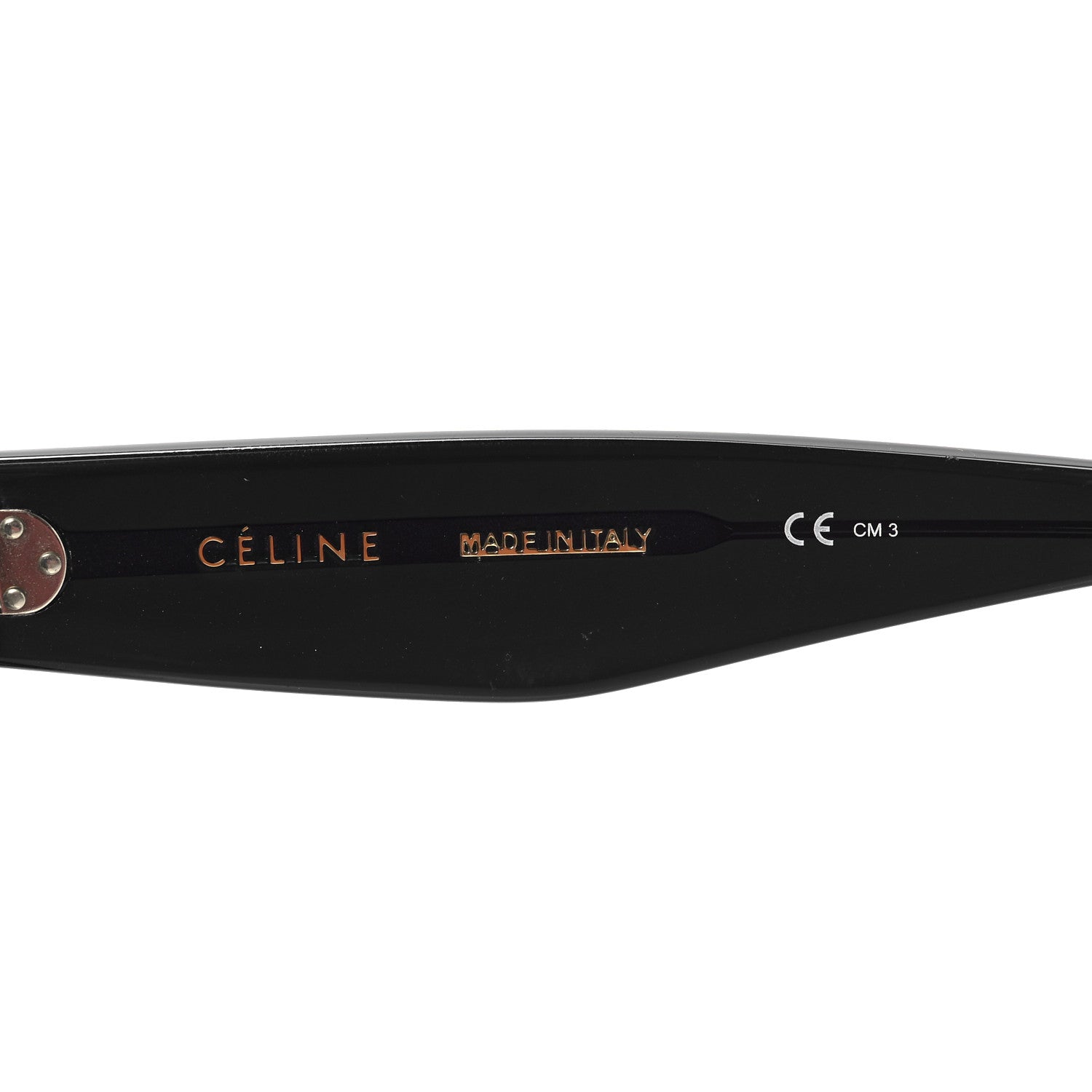 Celine Catherine Sunglasses CL 41098/F/S Black Havana 5 of 6