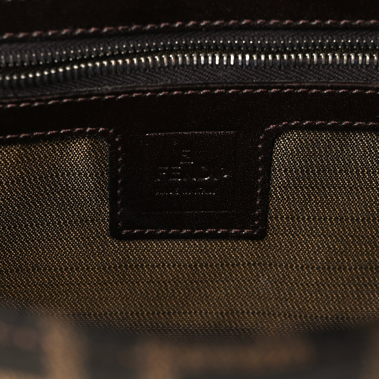 Fendi Zucca Baguette Tobacco 6 of 8