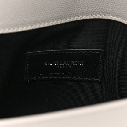 Saint Laurent Grain De Poudre Uptown Pouch Granite 6 of 7