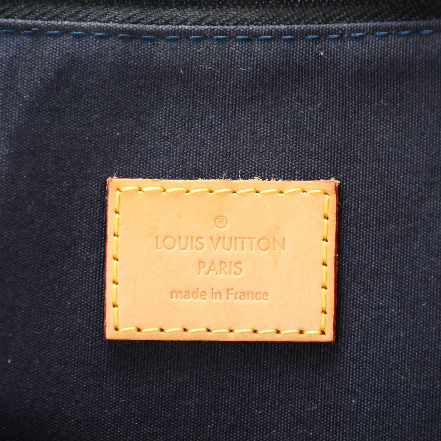Louis Vuitton Vernis Alma GM Blue Infini 6 of 7