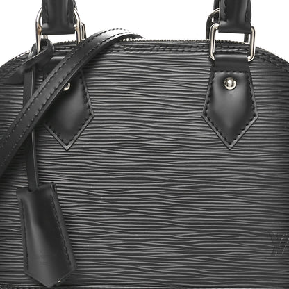 Louis Vuitton Epi Alma BB Black 7 of 9