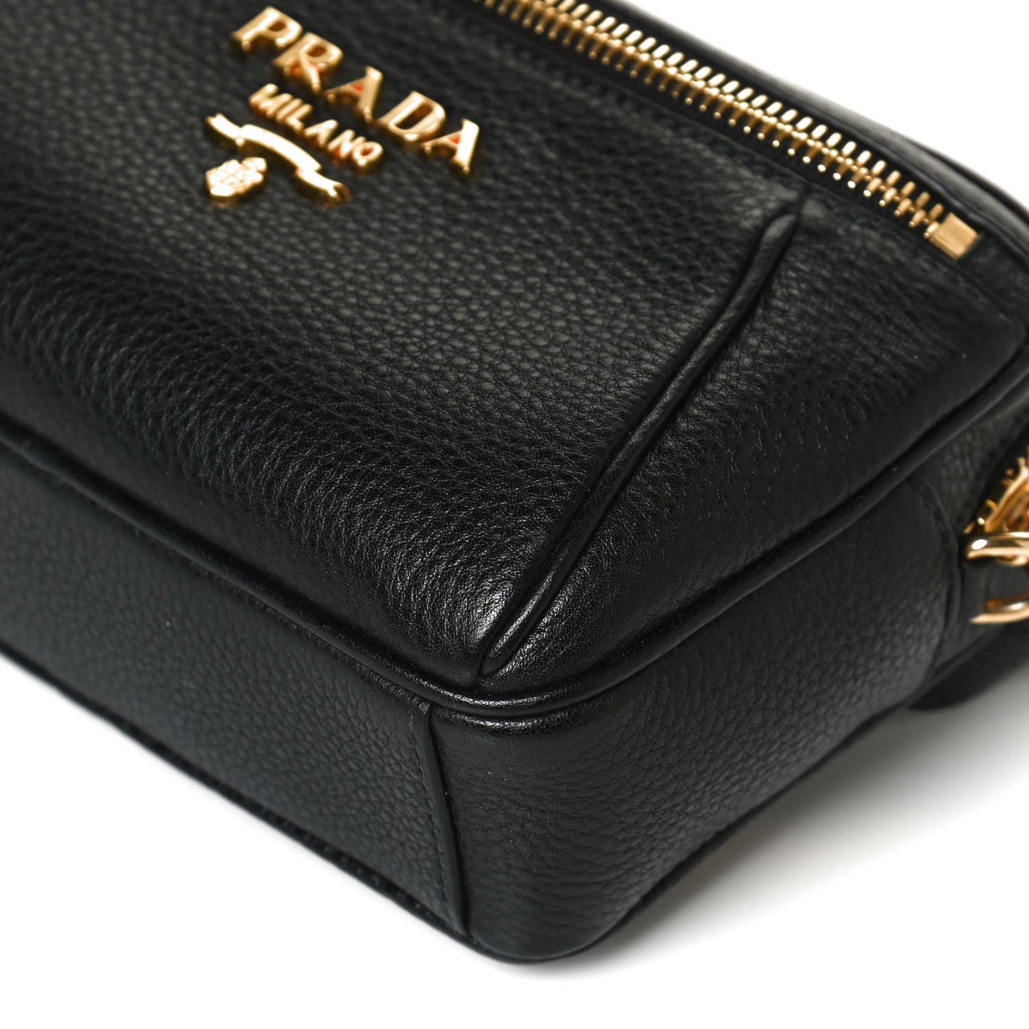 Vitello Daino Belt Bag Black