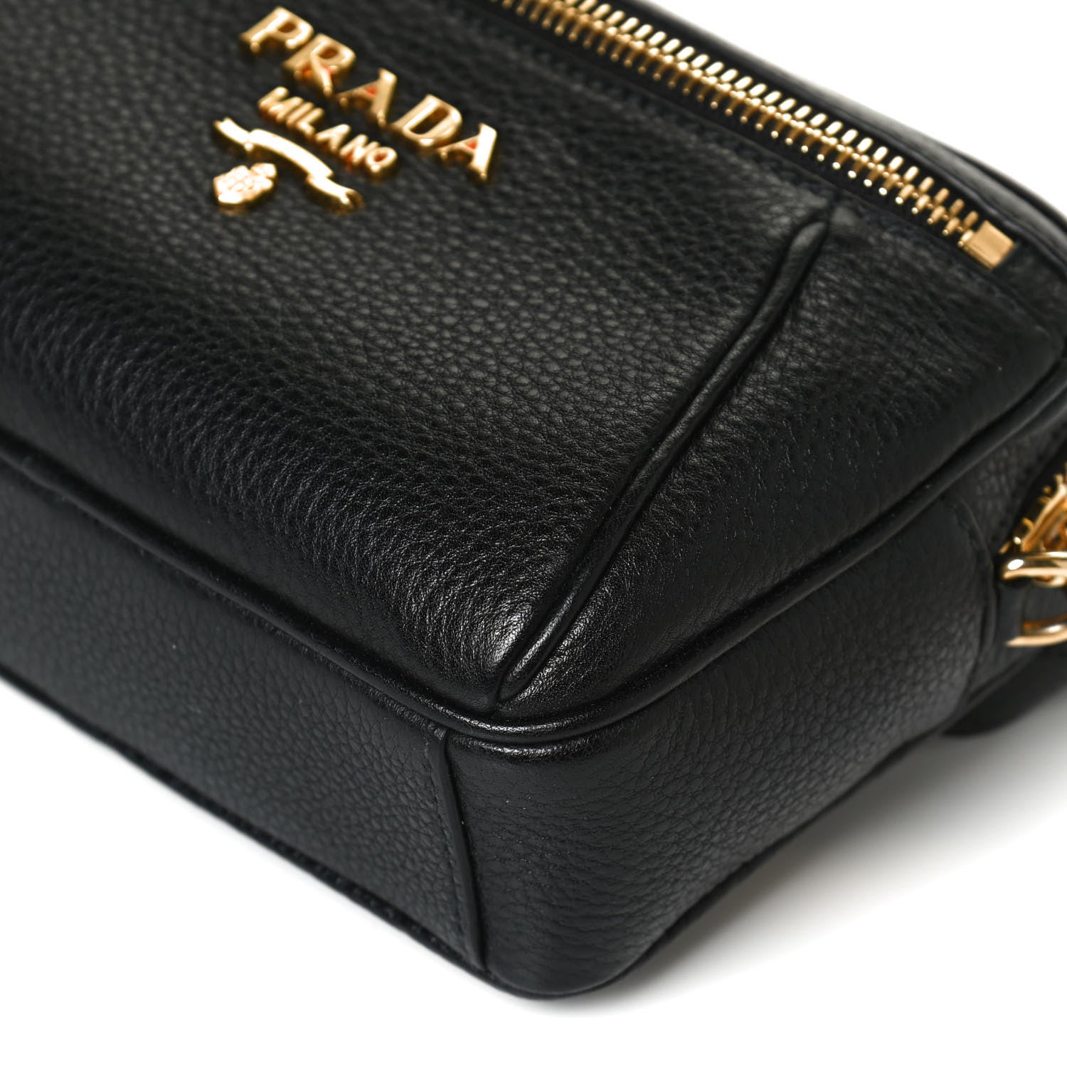 Prada Vitello Daino Belt Bag Black 13 of 15