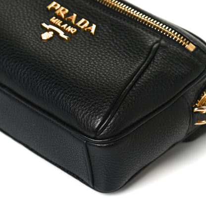 Prada Vitello Daino Belt Bag Black 13 of 15