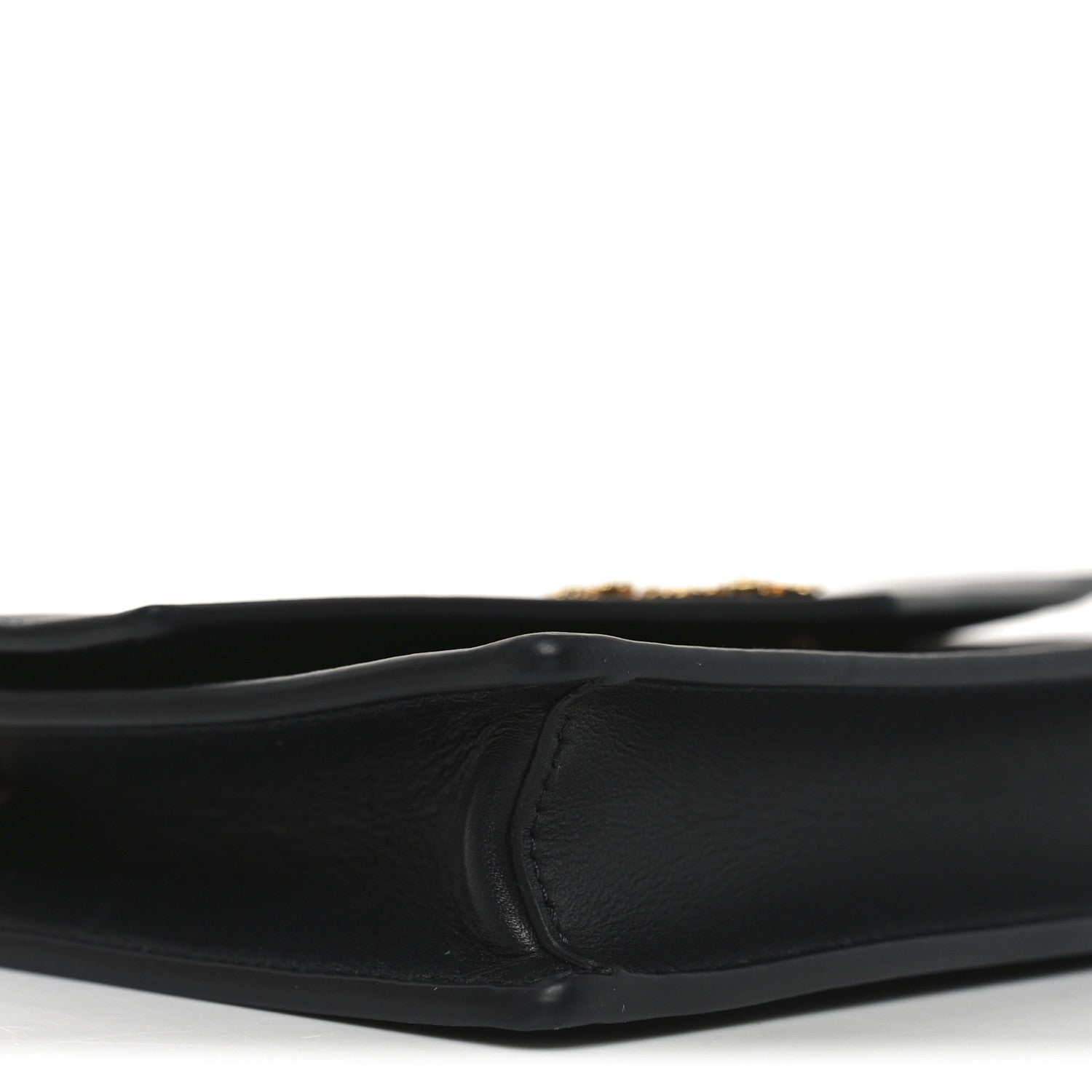 Versace Vitello Virtus Wallet on Chain Black 8 of 9