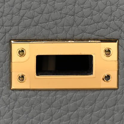 Hermes Togo Kelly Retourne 25 Gris Mouette 32 of 38