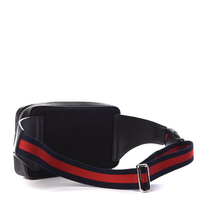 Gucci Soft GG Supreme Monogram Web Belt Bag Black Grey 3 of 7