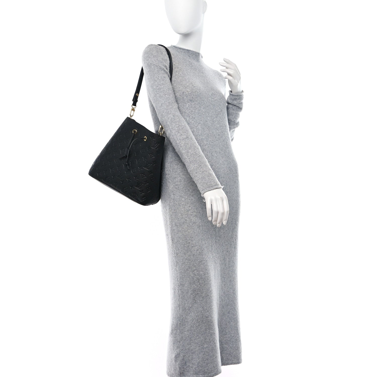Louis Vuitton Empreinte Neonoe MM Black 2 of 11