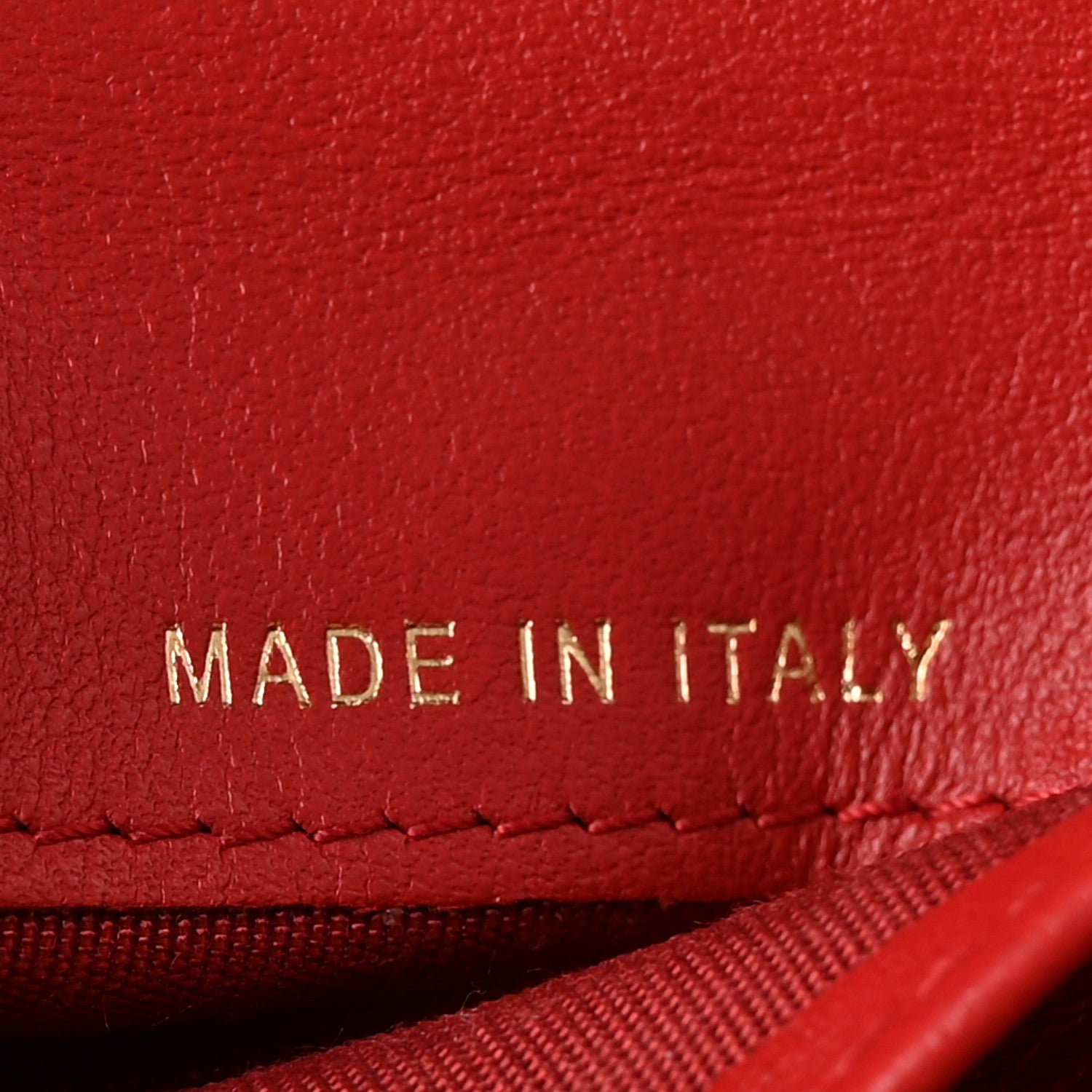 Chanel Goatskin Quilted Chanel 19 Small Flap Wallet Red 7 of 10