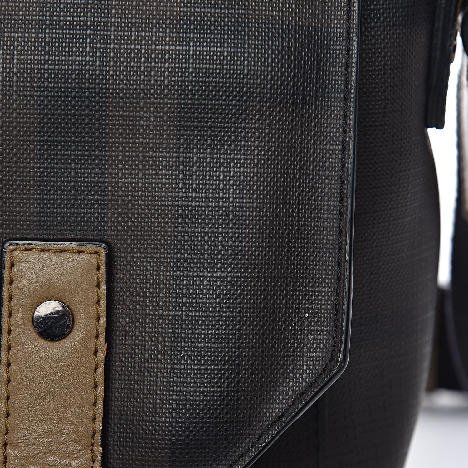 Burberry Smoked Check Grifford Messenger Bag Brown 17 of 18