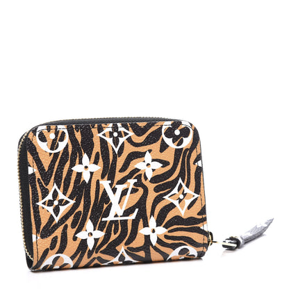 Louis Vuitton Monogram Giant Jungle Zippy Coin Purse Black 2 of 8
