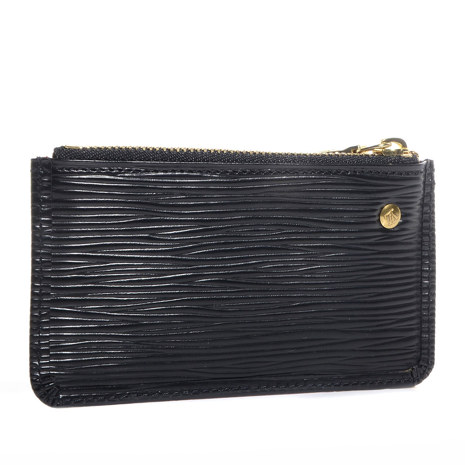 Louis Vuitton Epi Key Pouch Black 3 of 7