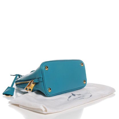 Prada Saffiano Lux Mini Promenade Tote Turchese 4 of 9