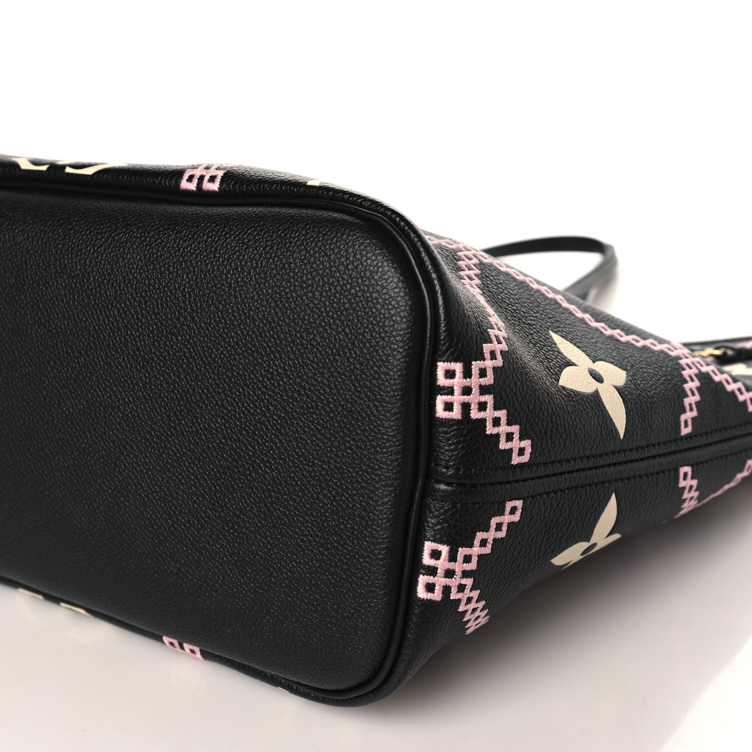 Louis Vuitton Empreinte Monogram Giant Broderies Neverfull MM Black 8 of 8