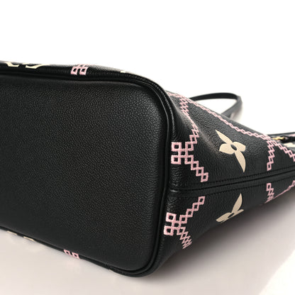 Louis Vuitton Empreinte Monogram Giant Broderies Neverfull MM Black 8 of 8