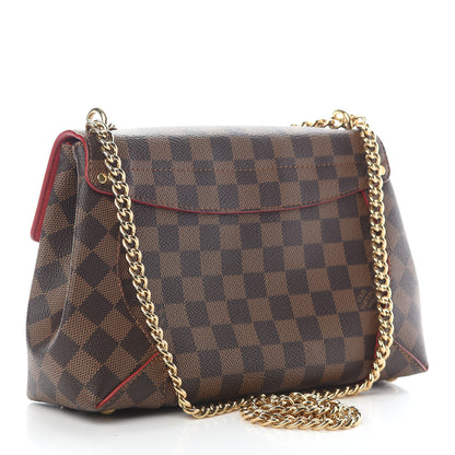 Louis Vuitton Damier Ebene Caissa Clutch Cherry 3 of 9