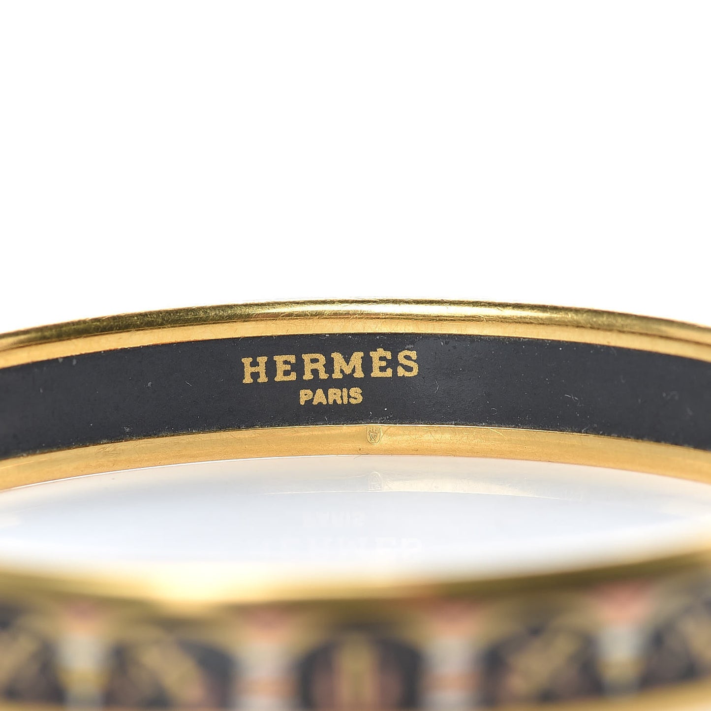 Enamel Printed Narrow Musical Instruments Bracelet 70