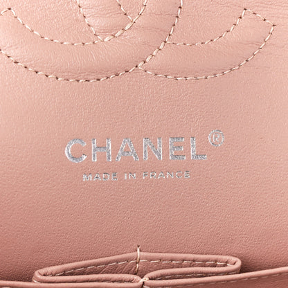 Chanel Patent Quilted Medium Double Flap Light Pink 6 of 11