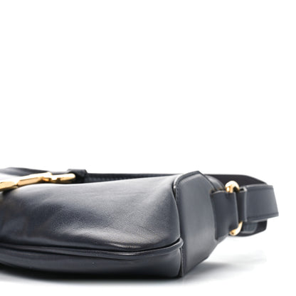 Chloe Soft Calfskin Kerala 25 Shoulder Bag Black Navy 10 of 10