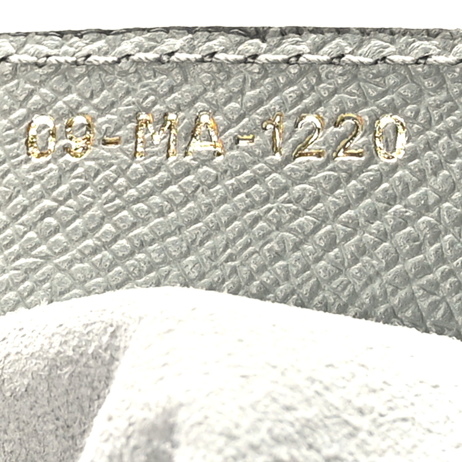 Christian Dior Grained Calfskin Saddle Bag Grey 7 of 9