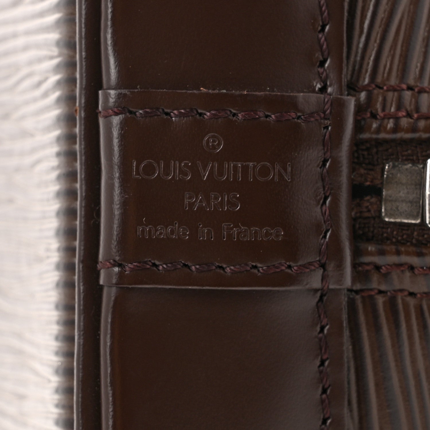 Louis Vuitton Epi Alma PM Moka 6 of 13