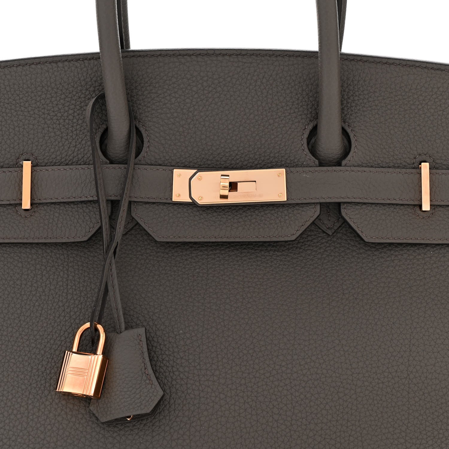 Hermes Togo Birkin 35 Etain 8 of 12