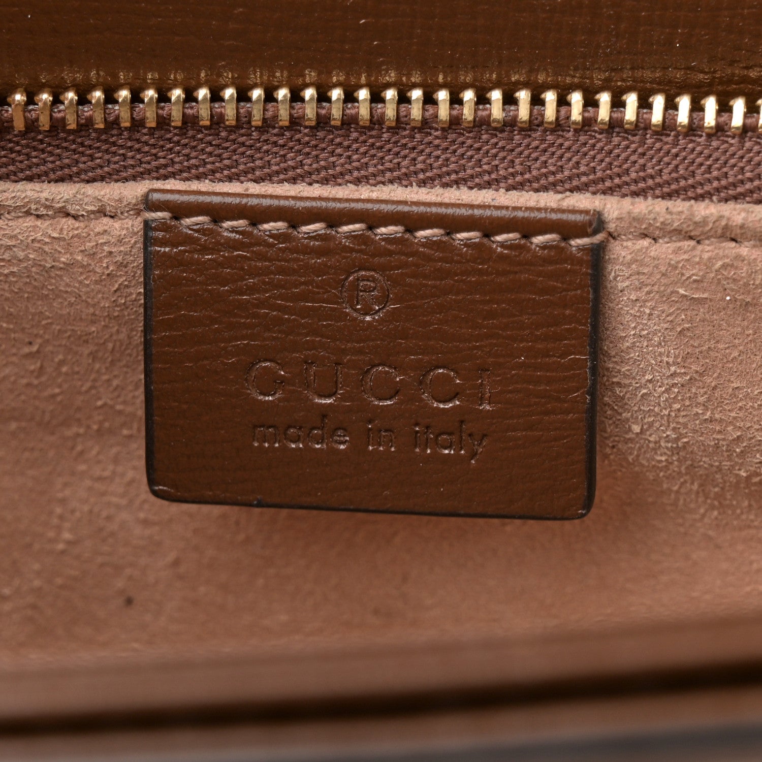Gucci GG Supreme Monogram Horsebit 1955 Shoulder Bag Beige Brown Sugar 6 of 11