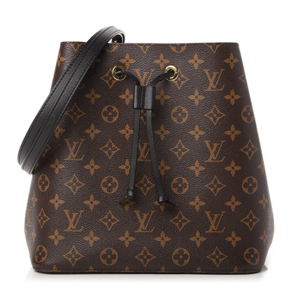 Louis Vuitton Monogram Neonoe MM Black 1 of 10