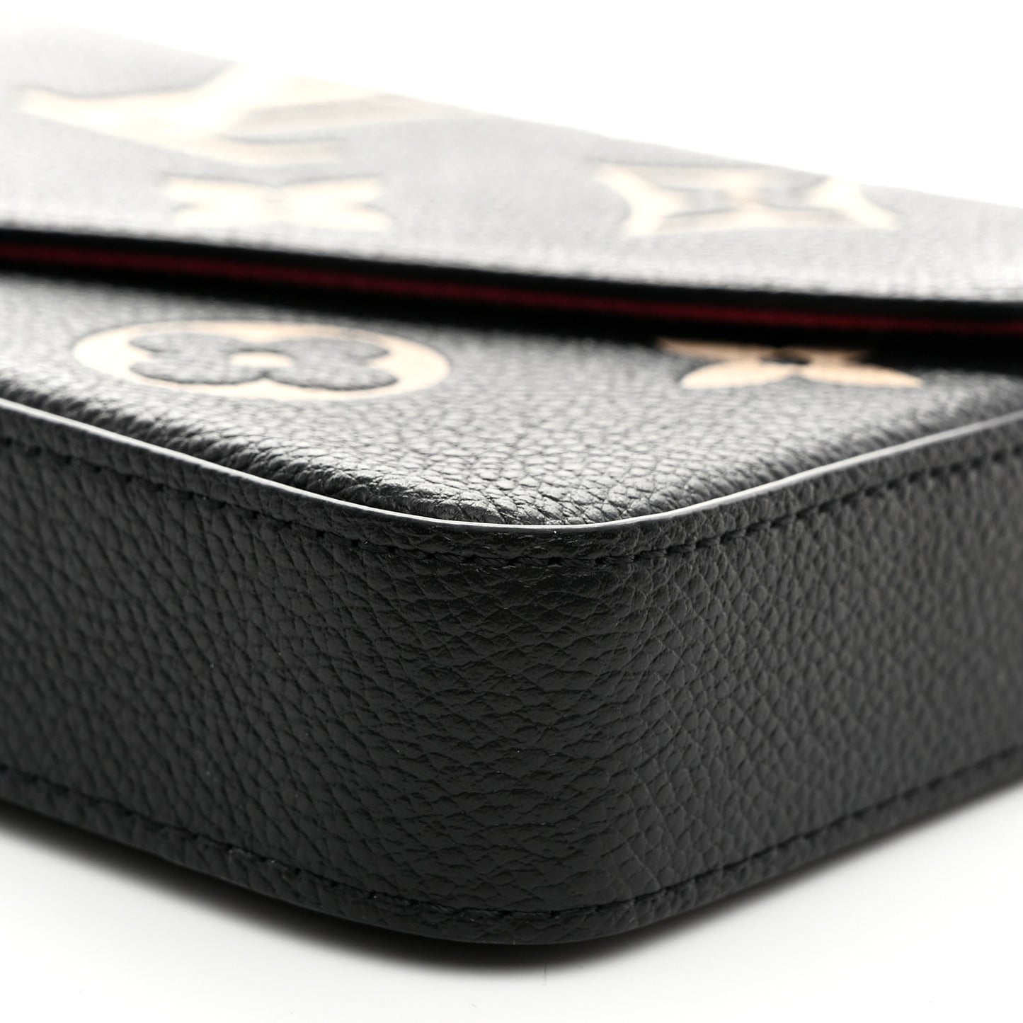 Empreinte Monogram Giant Felicie Pochette Black Beige