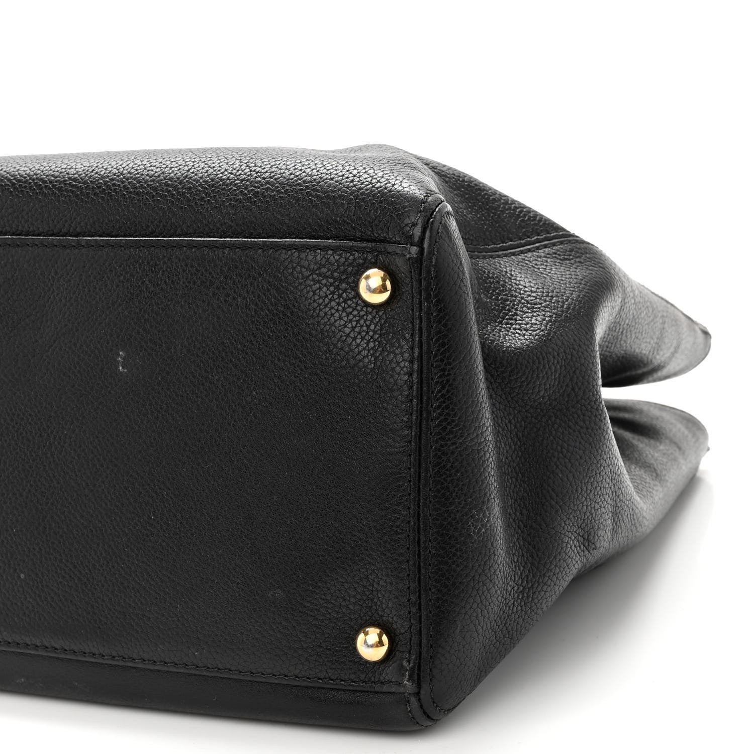 Chanel Calfskin Cerf Executive Shopper Tote Black 9 of 11