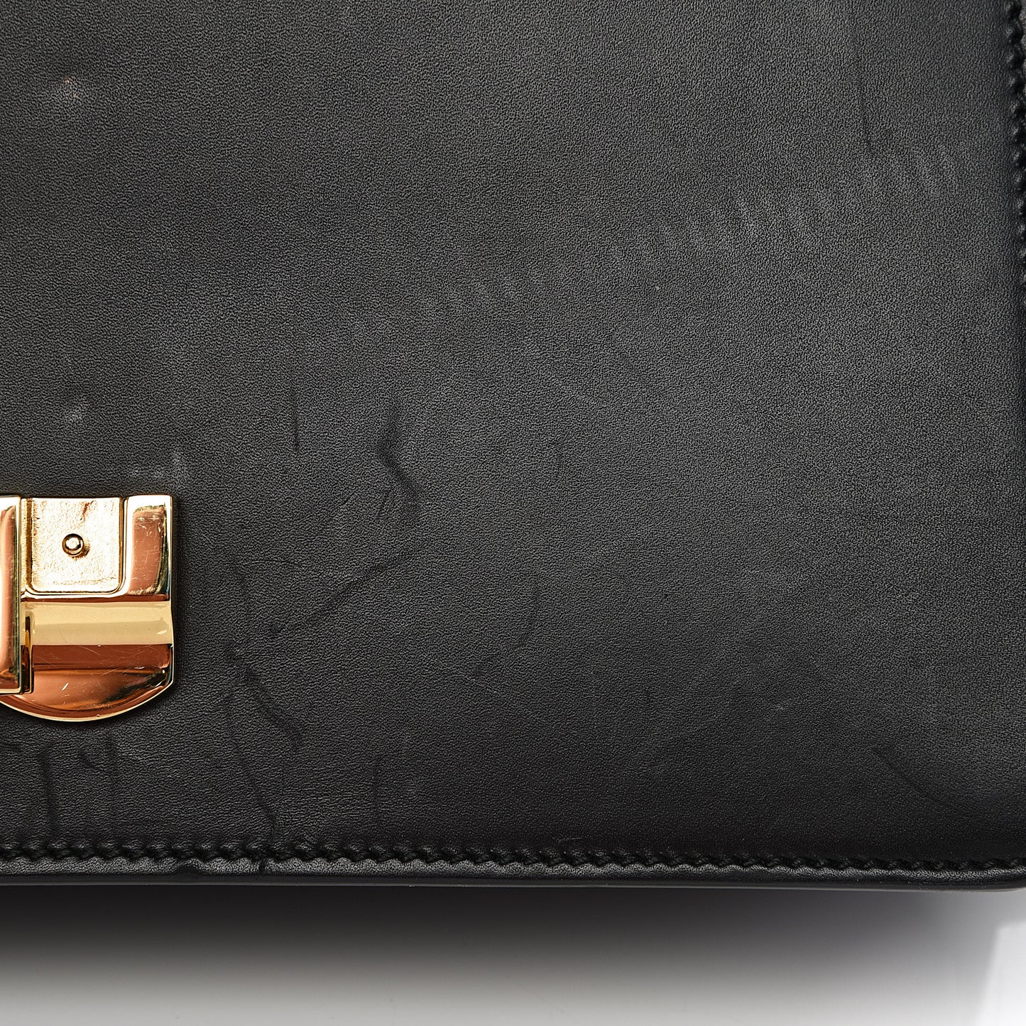 Calfskin Small Sylvie Shoulder Bag Black