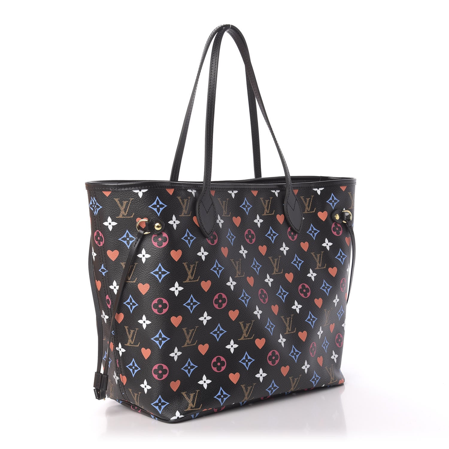Louis Vuitton Game On Neverfull MM Black 3 of 11