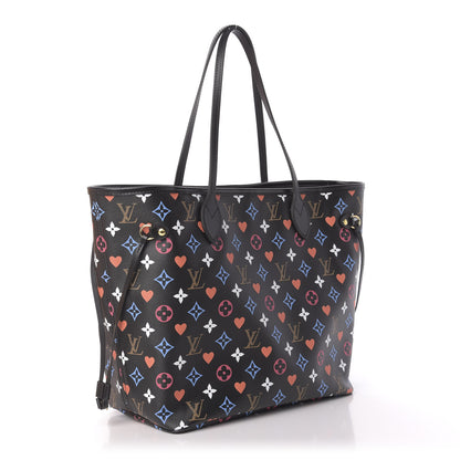 Louis Vuitton Game On Neverfull MM Black 3 of 11