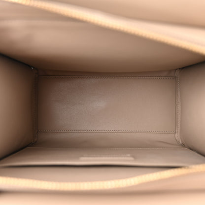 Saint Laurent Shiny Calfskin Small Uptown Tote Sea Salt 5 of 11