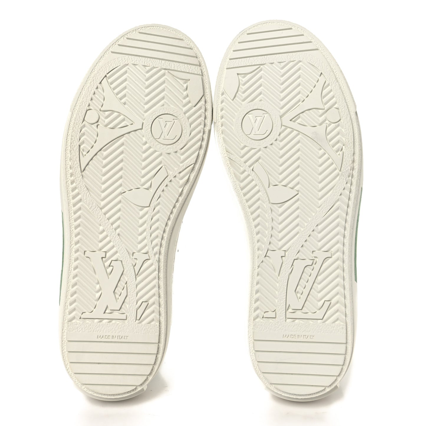 Calfskin Charlie Sneaker 36 White Green