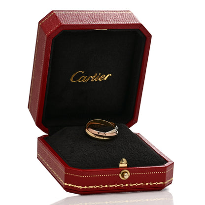Cartier 18K Pink Yellow White Gold Classic Trinity Ring 52 6 6 of 6
