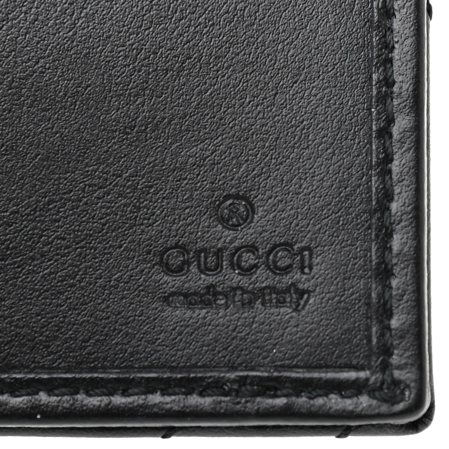 Calfskin Matelasse GG Marmont Passport Case Black