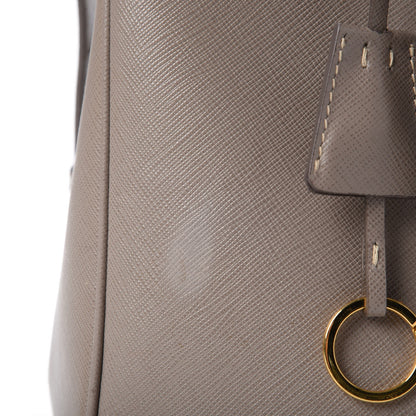 Prada Saffiano Lux Medium Tote Argilla 11 of 18