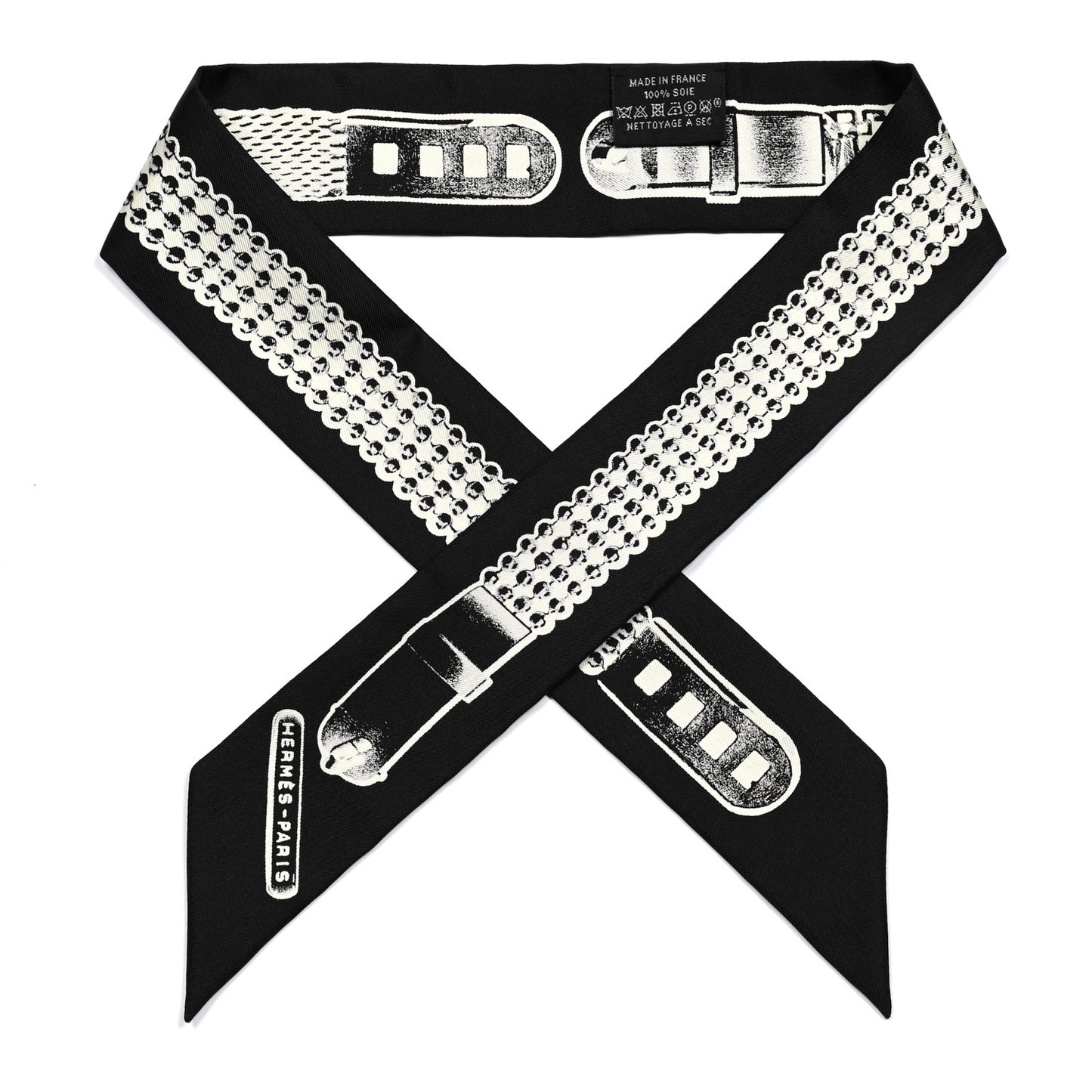 Silk Le Tresor De Medor Twilly Black White