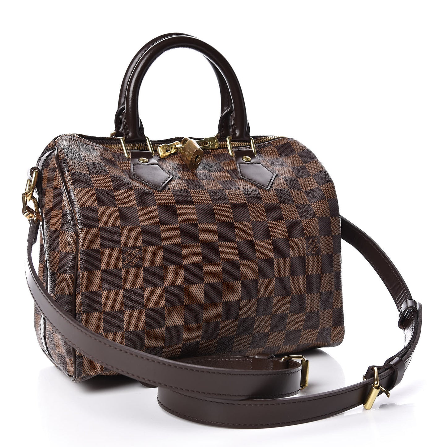 Damier Ebene Speedy Bandouliere 25