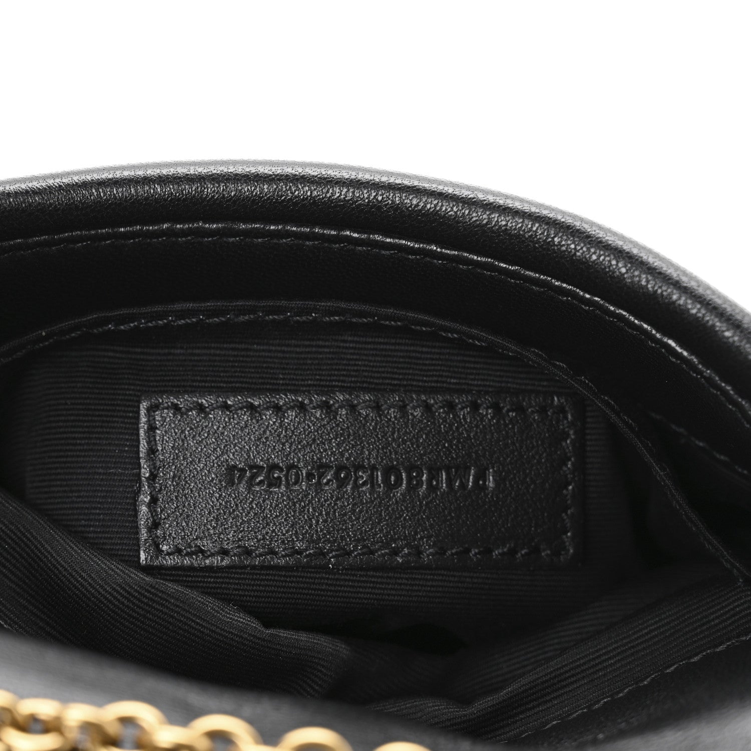 Saint Laurent Lambskin Patchwork Monogram Nano Jamie 4.3 Black 7 of 10